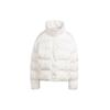 Originals Trefoil Vegan Puffer Jacket With Stand Collar And Long Sleeves Women Outerwear White IJ8236