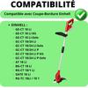 Lame de rechange compatible pour Einhell GE-CT 18 Li GE-CT 18/24 Li - Lame en plastique pour Coupe Bordure [Lot 100] Phonillico®
