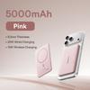 Baseus 5000mAh Magnetic Power Bank 15W PD 20W Wired Charging Thin Card-Sized Slim Portable Powerbank for iPhone 17 Samsung