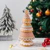 23 см Пряничный Рождественский Елочный Украшение Смола Праздничное Украшение Рождественская Фигурка Новогодний Подарок Декор Камин Столешница Дом Праздничный