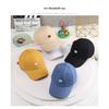 Hat parent-child simple M letter embroidered baseball cap sun protection breathable unisex baby duckbill cap