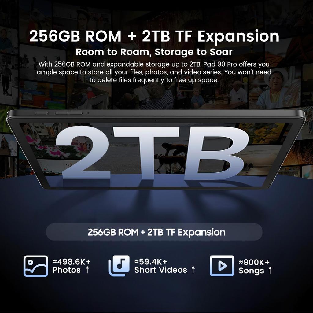 Blackview OSCAL Pad 90 Pro Tablet PC Android 15 7700mAh 8+16 RAM 256 ROM Tablet Computers