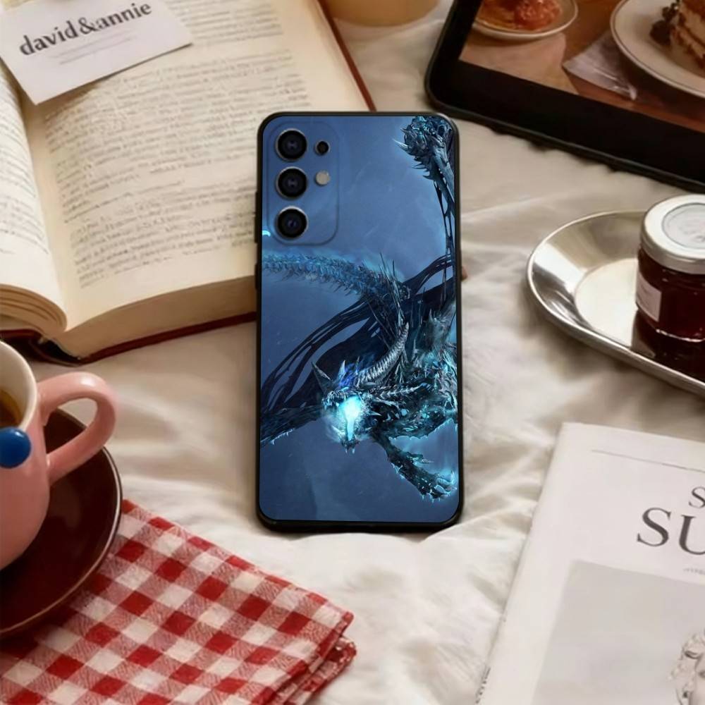 Чехол для телефона W-Warcraft G-Game Мягкий черный Для Samsung S25, S24, S21, S22, S23, S30, Ultra, S20, Plus, Fe, Lite