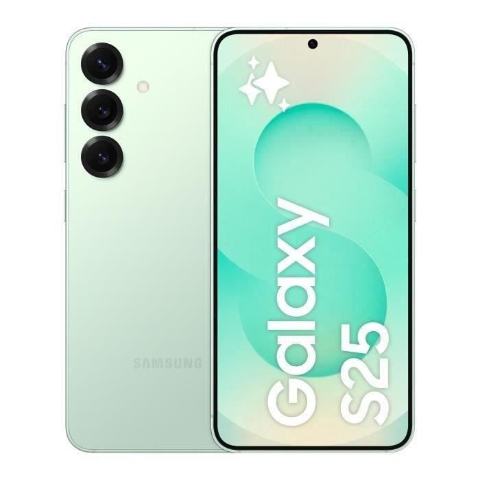 SAMSUNG Galaxy S25 AI Smartphone 128 Go Vert d'eau - Very good condition