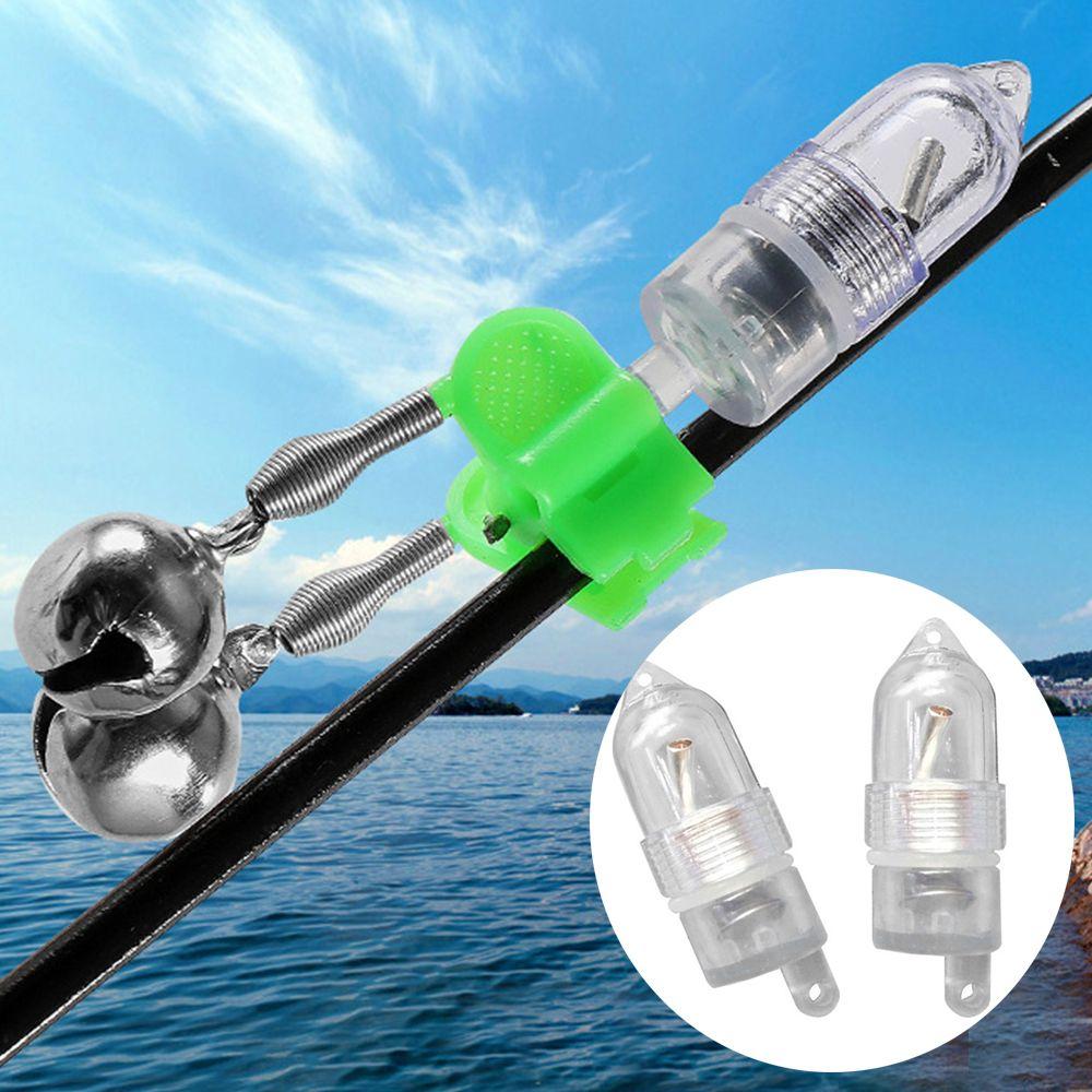 High Quality Durable Portable Bite Sound Alarm LED Light Rod Tackle Fishing Alert Bell