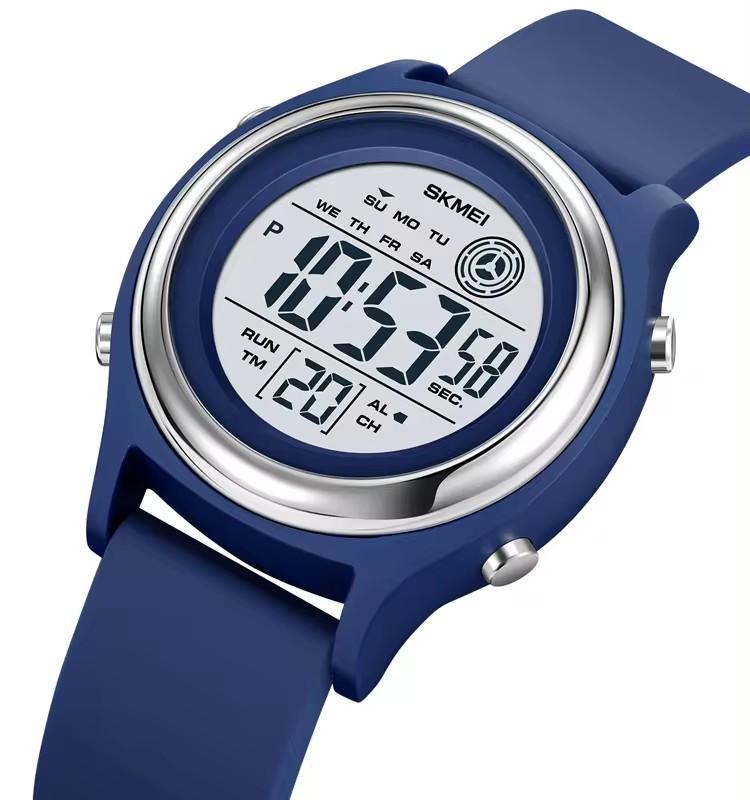 SKMEI 2094 Модные Повседневные Женские Часы на Запястье из Смолы Relojes Para Mujer Цифровые LED Женские Спортивные Водонепроницаемые 5ATM Часы для Женщин