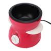Electric Fondue Pot Set 2 Heating Gear Cast Iron Chocolate Fondue Maker with 10 Forks for Party Kitc