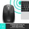 Souris - Sans fil - Logitech - M190 - Gris