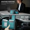 For Samsung Galaxy Note20 Magnetic Case JEEHOOD J10 Leather Back Phone Cover with Detachable Card Holder Kickstand