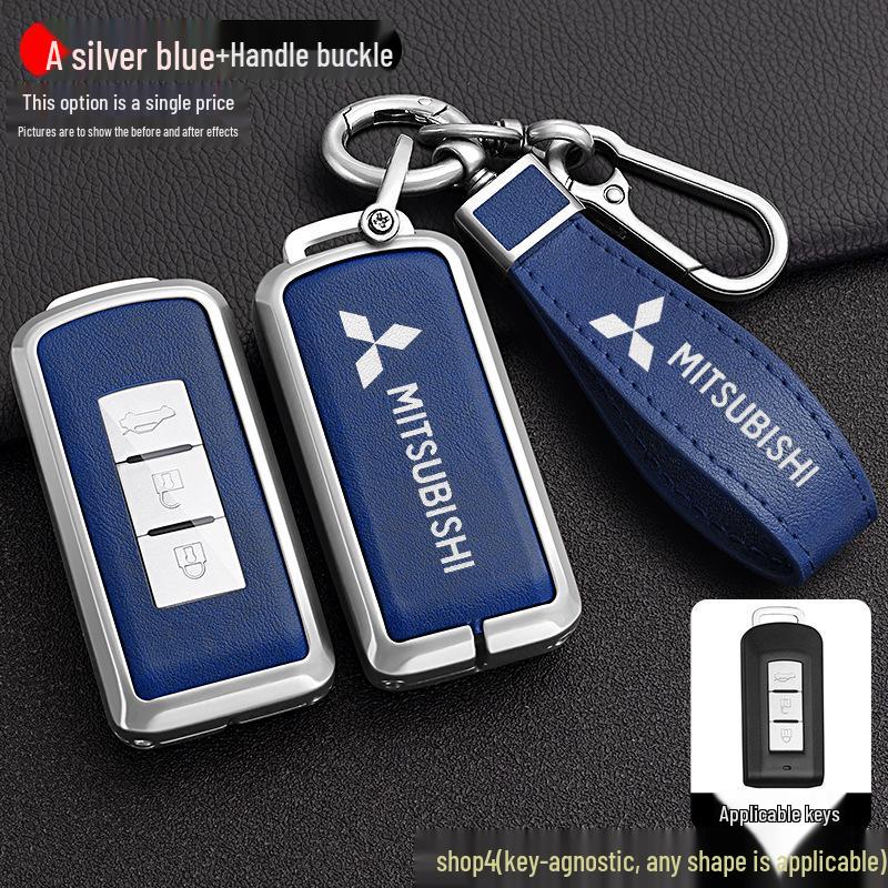 Mitsubishi Key Case for Outlander, Eclipse Cross, ASX, Pajero, Lancer