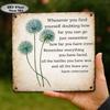 Inspirational Aluminum Wall Sign Vintage Rustic Home Office Bedroom Decor Plaque