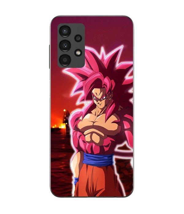 Coque Maniacase Pour Samsung galaxy A13 4g Dragon Ball DAIMA GOKU SSJ4