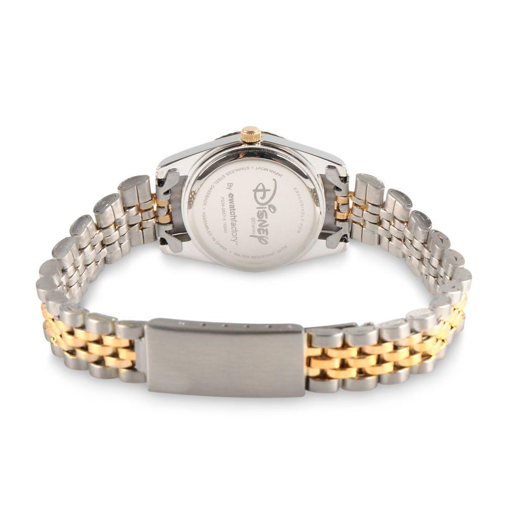 Официальный продукт Disney Микки Маус двухцветные часы из сплава женские.