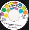 7-дюймовая пластинка KEN LAZARUS Je Taime Moi Non Plus Youre Gon S008 Steady Records US Reggae Ska Dub Б/у