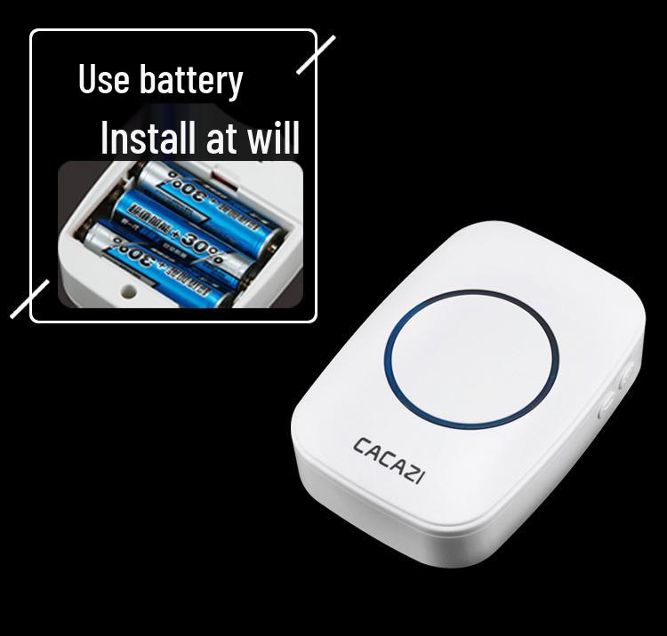 Smart Wireless Battery-Operated Waterproof Doorbell