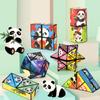 Panda Infinite Magic Cube Flipping Shape Shifting Box Children's