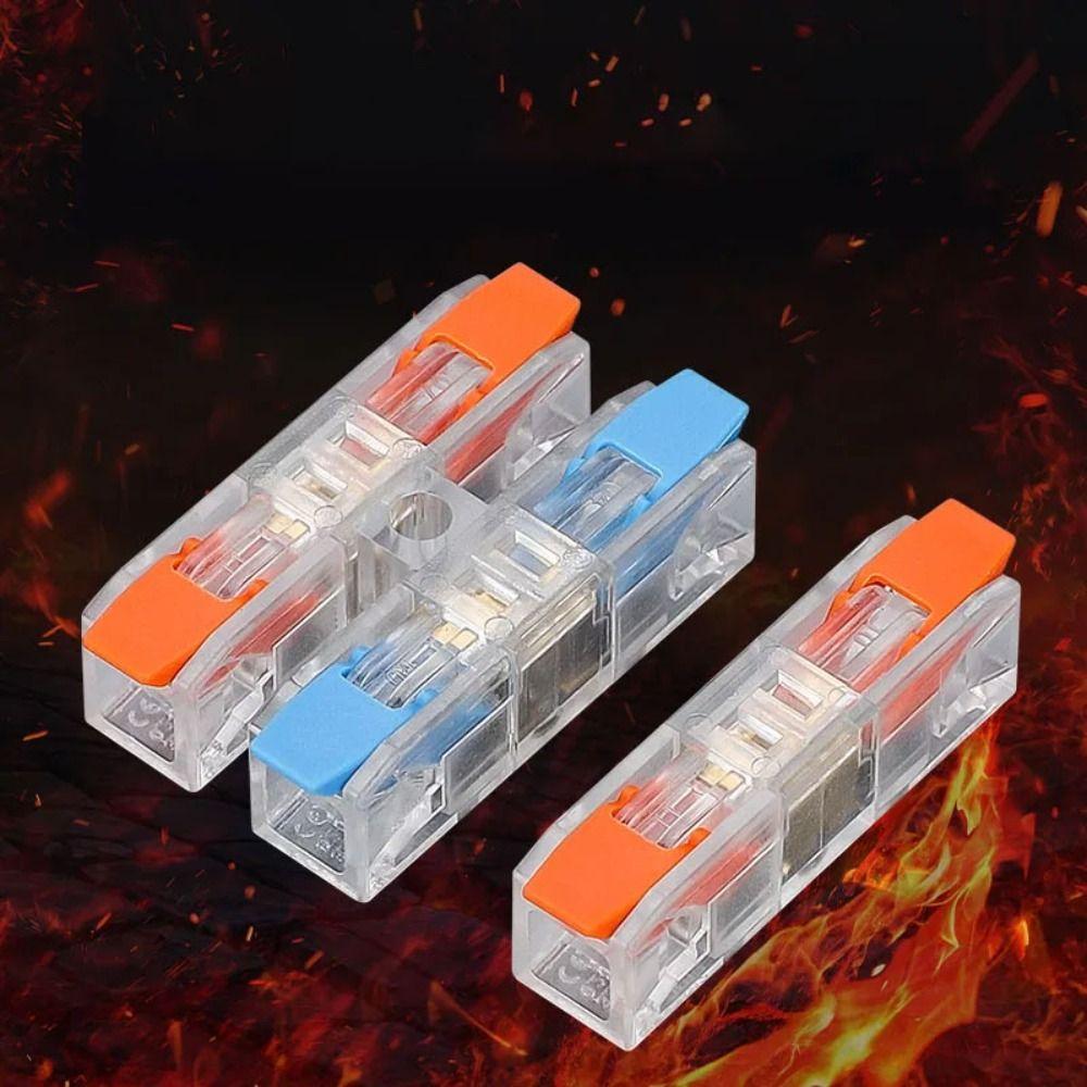 10 шт. Огнестойкий корпус Мини-быстрый соединитель проводов Электрический шкаф управления