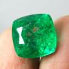 Natural Emerald Loose Gemstone Muzo Colombian Square Cushion Cut 8 ct for Jewelry Making and Crafts