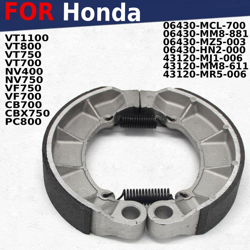 Задние тормозные колодки для Honda VT1100 VT800 VT750 VT700 NV400 NV750 VF750 VF700 CB700 CBX750 PC800 C C2 Shadow Magna Задние тормозные колодки
