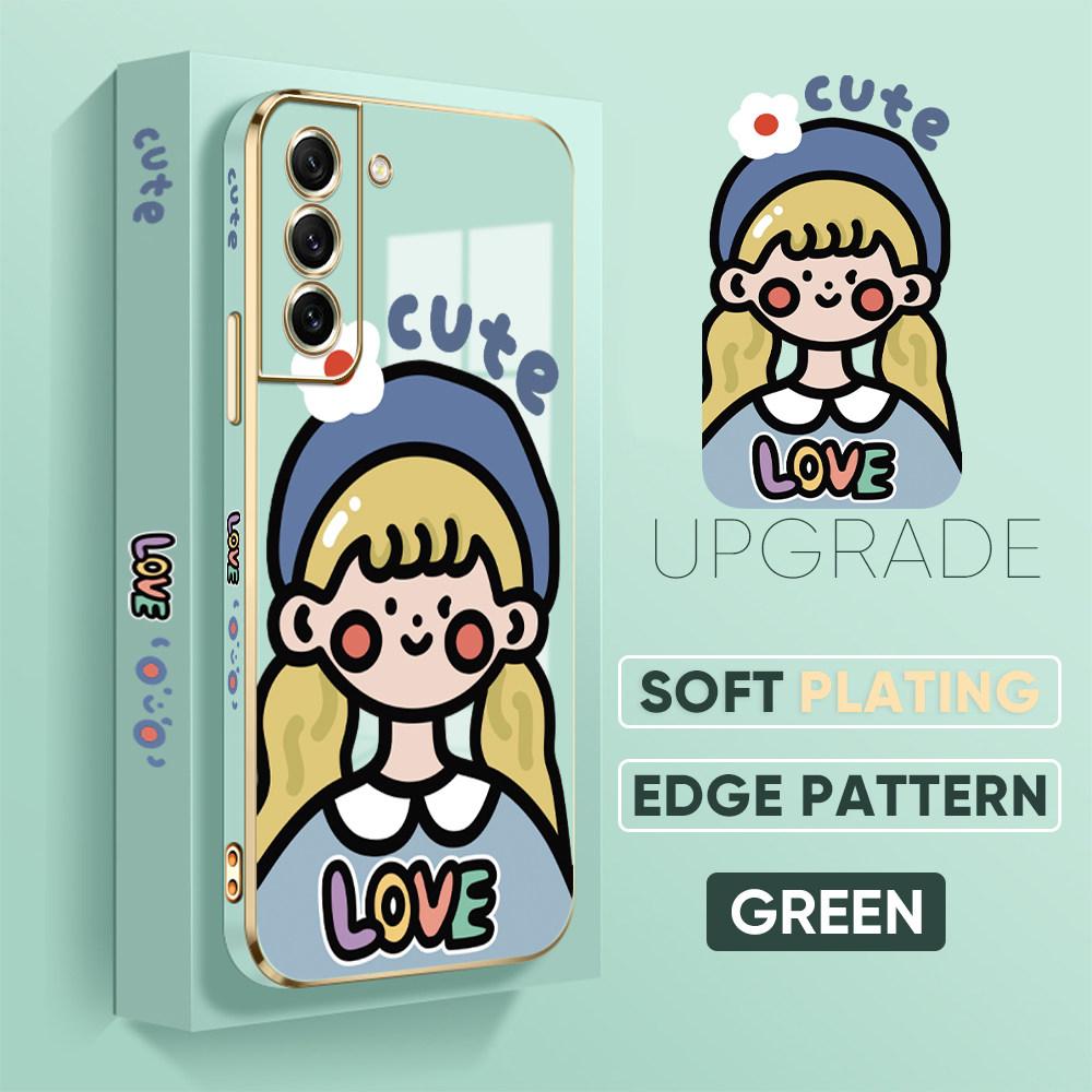 Красочные печатные узоры с квадратным краем корпуса с покрытием корпуса телефона Роскошное покрытие Мягкий чехол для телефона для iPhone Motorola Moto OnePlus Samsung