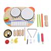 Baby Musical Instrument Wooden Multifunctional Drum Knocking Piano Percussion Instrument