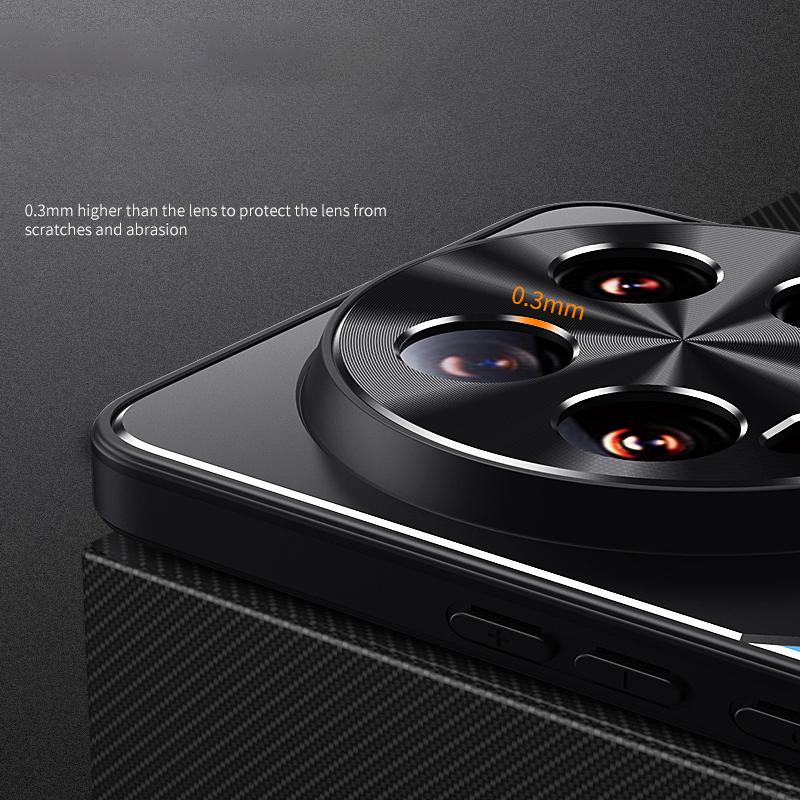 Чехол для Xiaomi 14 Ultra с подставкой, гибридная защита для телефона из алюминиевого сплава + ТПУ