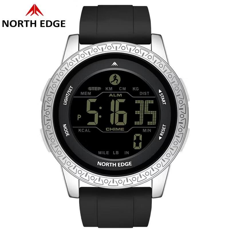 Наручные цифровые часы NORTH EDGE для активного отдыха и спорта, военные