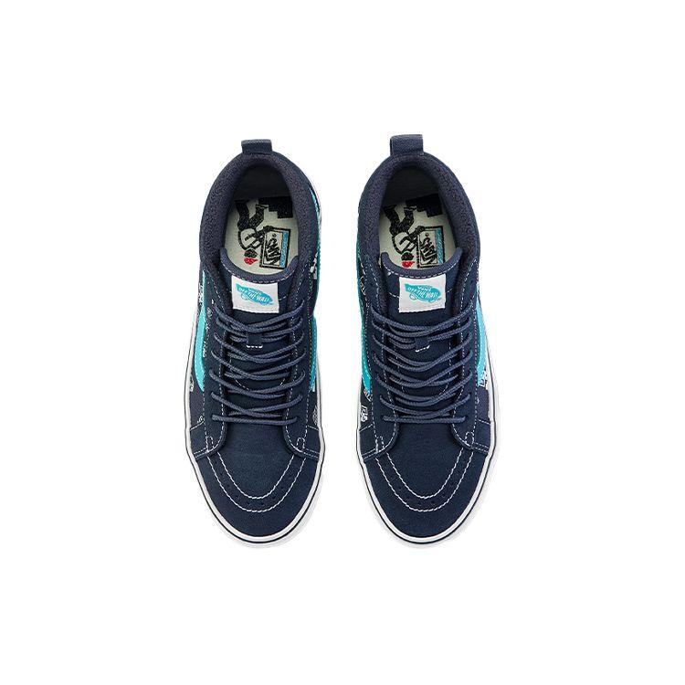 Kazuki Kuraishi X Vans Sk8-Hi MTE 1 Dark Sapphire Unisex Sneakers Blue True-White VN0A5HZYA91