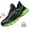Light Working Shoes with Protection Anti Puncture Sneakers Work Man Safety Boots Woman Work Shoes with Steel Toe Work Footwear