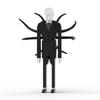 Серия игр-конструкторов MOC Slender Man Игровые персонажи Детский DIY Конструктор