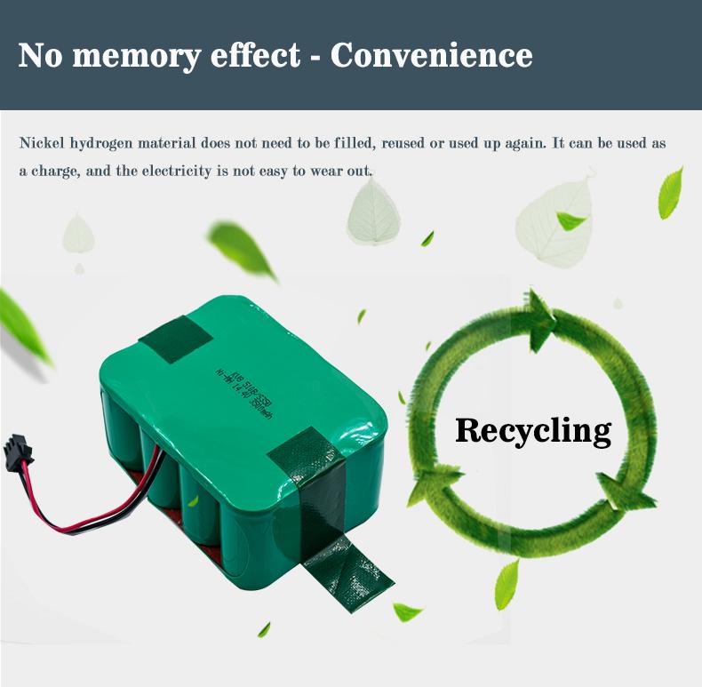 PALO 14.4v 3500mAh Ni-MH Vacuum Cleaner Battery for KV8 Cleanna XR210 XR510 Series XR210A XR210B XR210C XR510A S350 Z520 S530