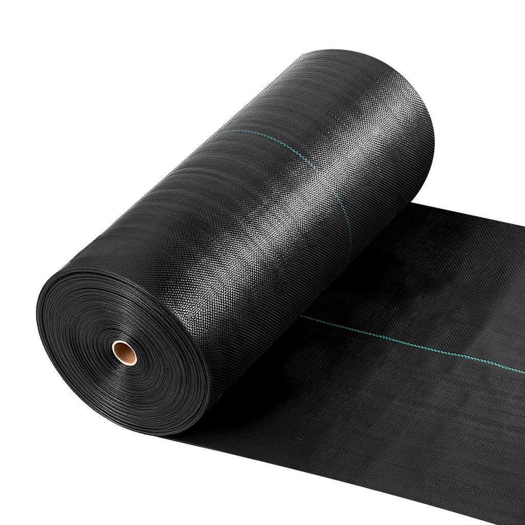 Weed Barrier Fabric Heavy Duty, 0.9x30.5m 141.7g Landscape Fabric, Woven Weed Blocker Fabrics, Garden Fabrics Weeds Barrier, Weeds Control Ground