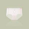 Traceless Underwear for Women's Mulberry Silk Antibacterial Mid Waist Invisible Breathable Ice Briefs Summer Thin