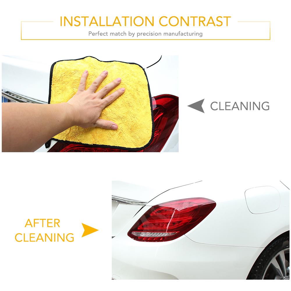 Car Wash Microfiber Towel 30x30CM Car Cleaning Drying Cloth Hemming Car Care Cloth Detailing Car Wash Towel