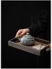 Blue & White Incense Burner: Aromatherapy Coil & Agarwood Fumigation, Indoor Sandalwood Burner, Creative Home Ornament.