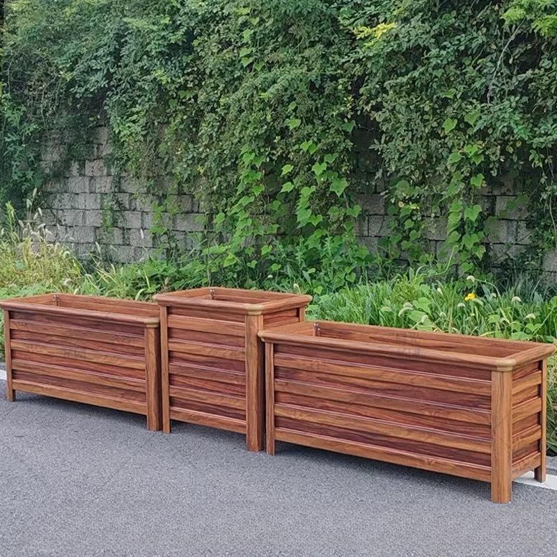 Outdoor Aluminum Planter Box