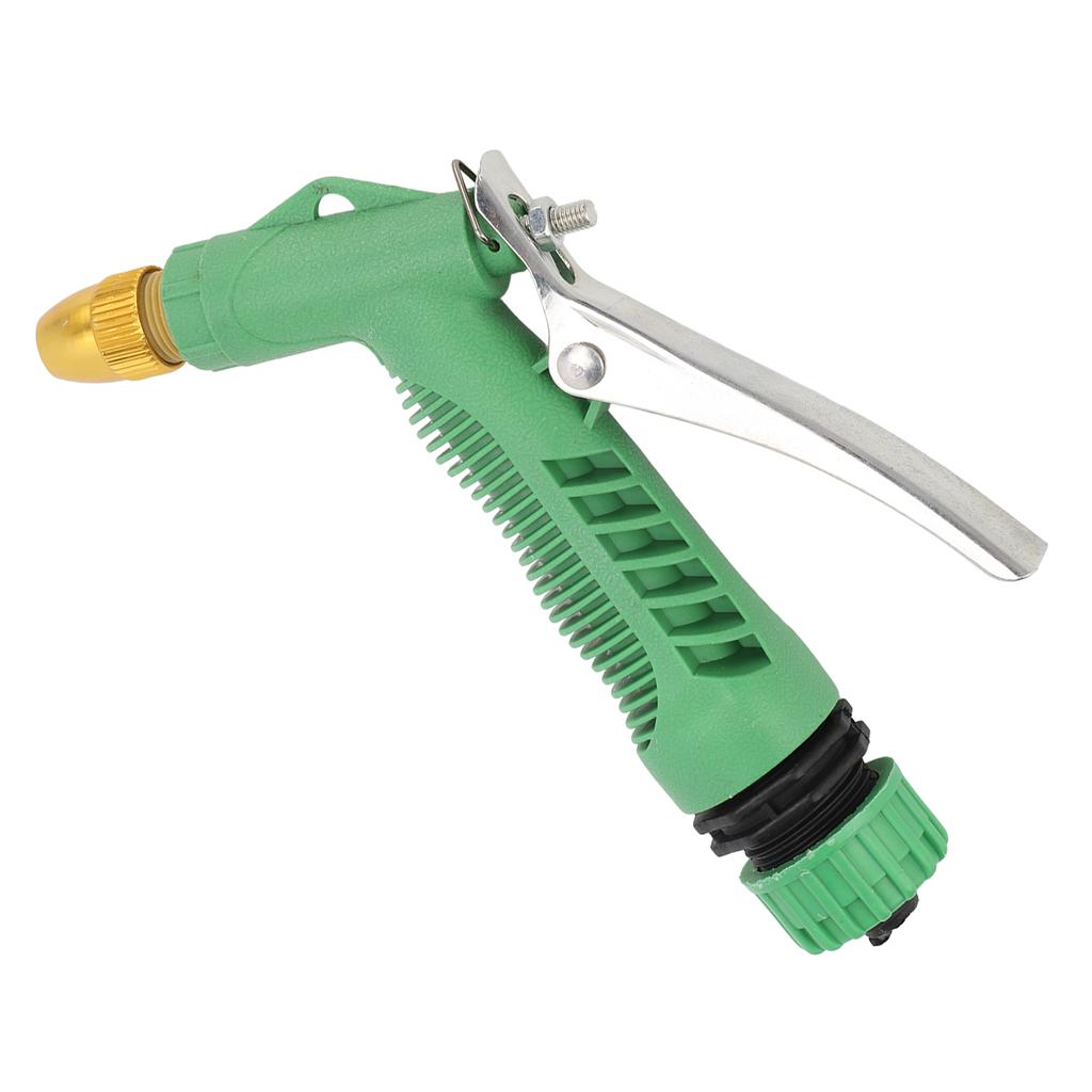 Car Washing Water Gun Green Long Mouth Thick ABS Environment Friendly Material Anti Slip Grip Car