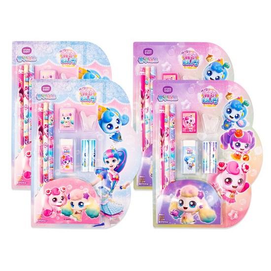 Сладкий и кислый цепляющий прикус 4 сезон канцелярский набор из 4 предметов, популярный персонаж в Корее