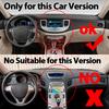 Dashboard Cover Protective Pad for Hyundai Genesis BH 4 Door Sedan 2008-2014 Car Dash Board Sunshade Anti-UV Carpet