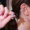 Супер Блестящий Хрустальный Бабочка Ушной Кафф: Роскошная, Милая и Универсальная Серьга для Женщин
