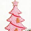 Beautiful Christmas Tree Accessories Christmas Tree Ornament Christmas Tree Decor Candy Colors Gingerbread Man Wood Tabletop