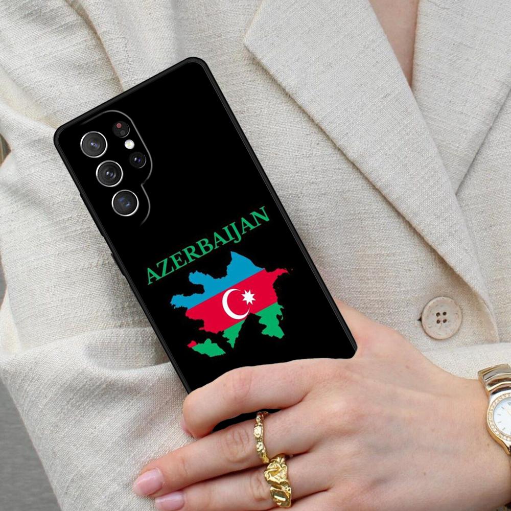 Чехол для телефона Азербайджан Бута Флаг для Samsung Galaxy S26 Ultra S25 S24 S23 S22 S21 S20 Note10