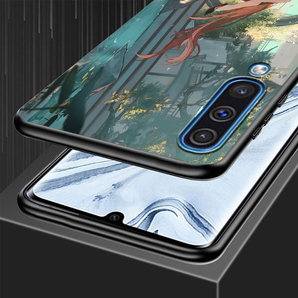 Wuthering Waves Yin lin Case for Samsung Galaxy A03 A04s A20 A30 A20e A70 A70s A50 A40 A30s A50s A20s A10s TPU Black Phone Cover