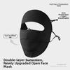 Moisture-wicking UV-resistant Face Mask Ice Silk Face Protection  Summer Season