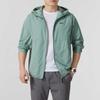 Puma Куртки Мужские Светло-зеленые С капюшоном Умеренные Soft Shell 631881-30