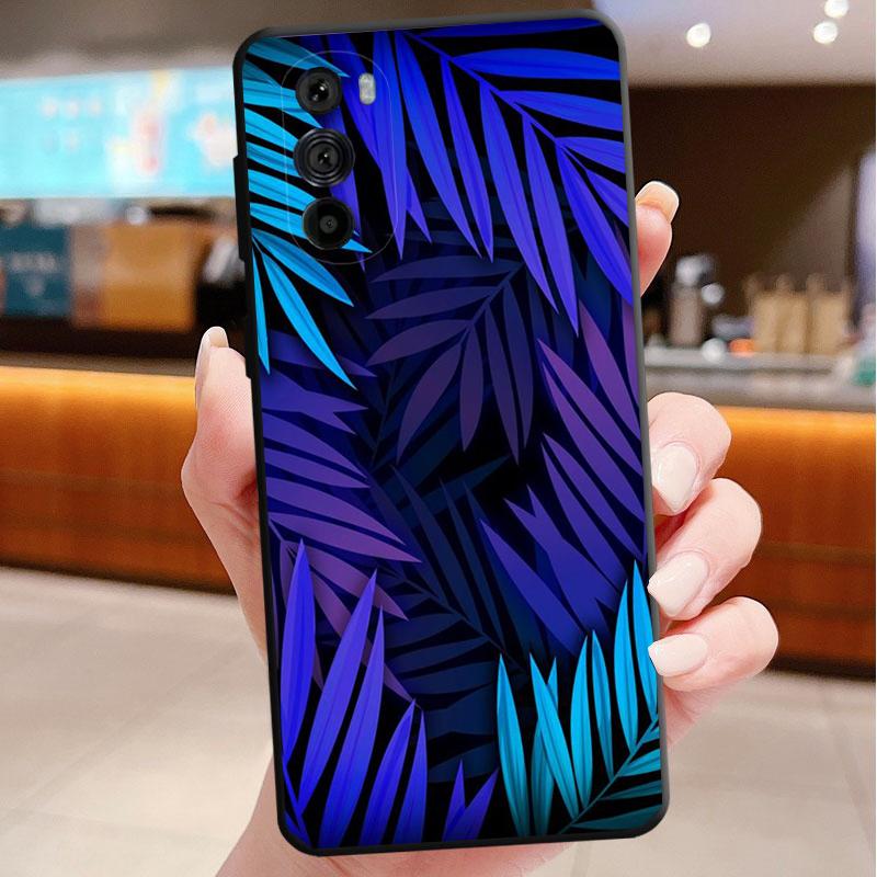 Чехол для телефона Motorola Edge 50 40 Pro 60 50 40 30 Ultra Neo Fusion Moto G85 G72 G53 G54 G84 G13 G32 Растения Кактусы Банановые Листья