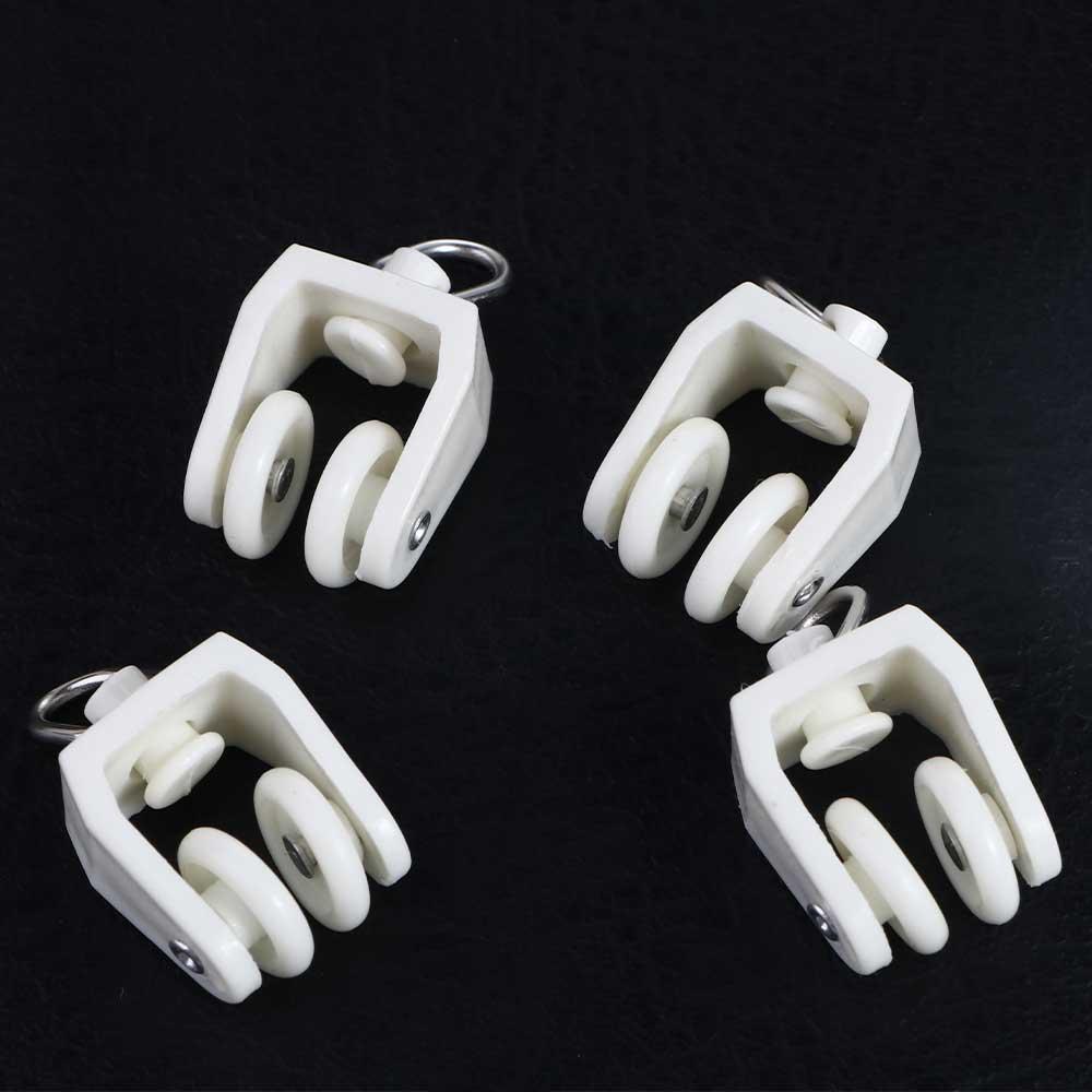 Windows Shower Curtain Home Hardware Accessories Slider Curtain Track Curtain Wheel Drapery Hook