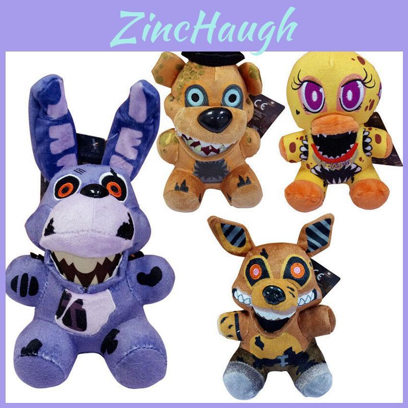 Delightful Soft Plush Toys From Five Nights At Freddy's Featuring Freddy Bonnie Chica And Foxy