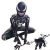 Venom Spider-man Cosplay Costume Jumpsuit With Exquisite Design And Breathable Fabric For Kids And Adults