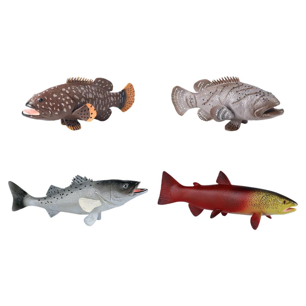 Creature Figurines Set for Kids - Educational Marine Animal Toy Collection
